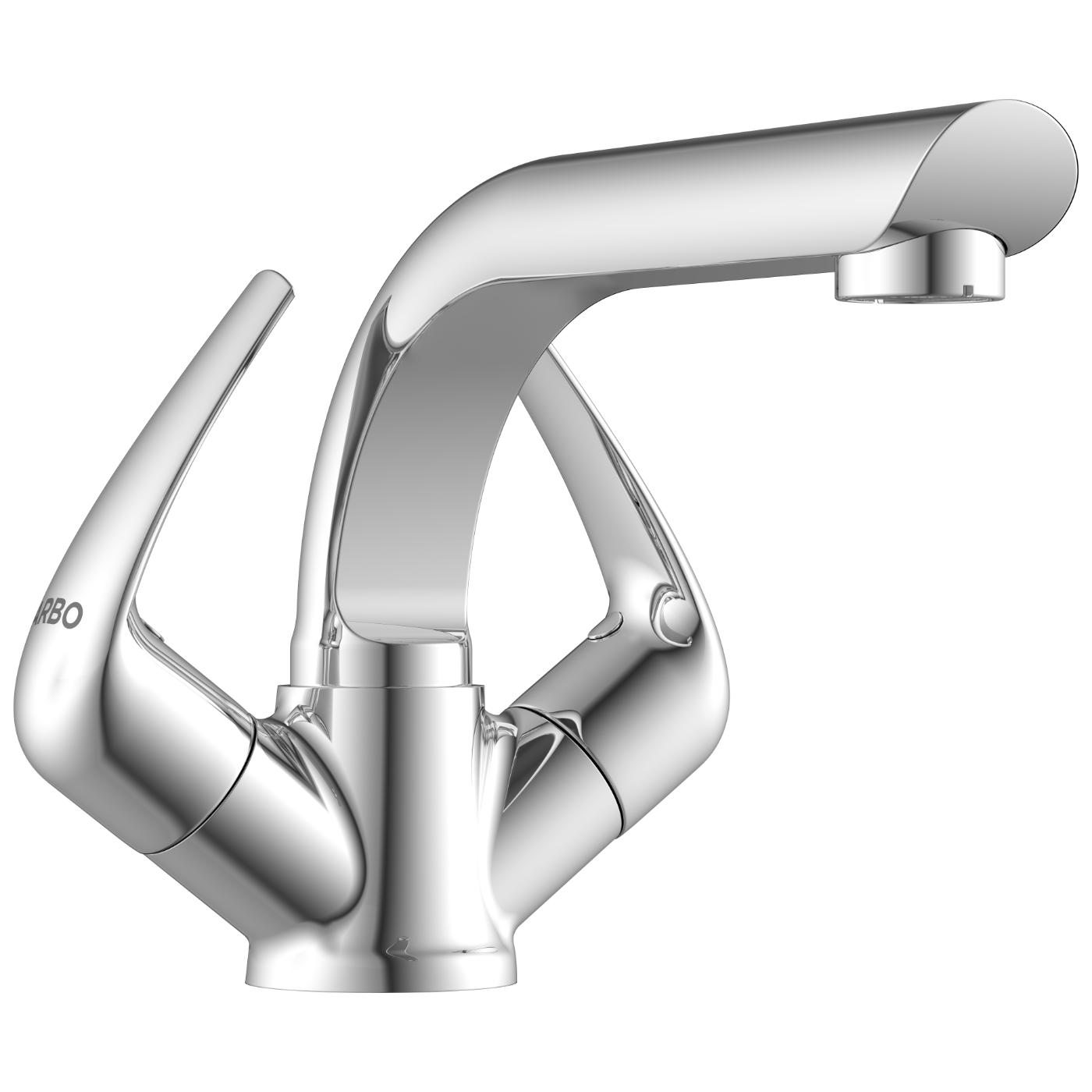 ARBO Chrome Plated Basin Mixers Faucet CM-2515_1