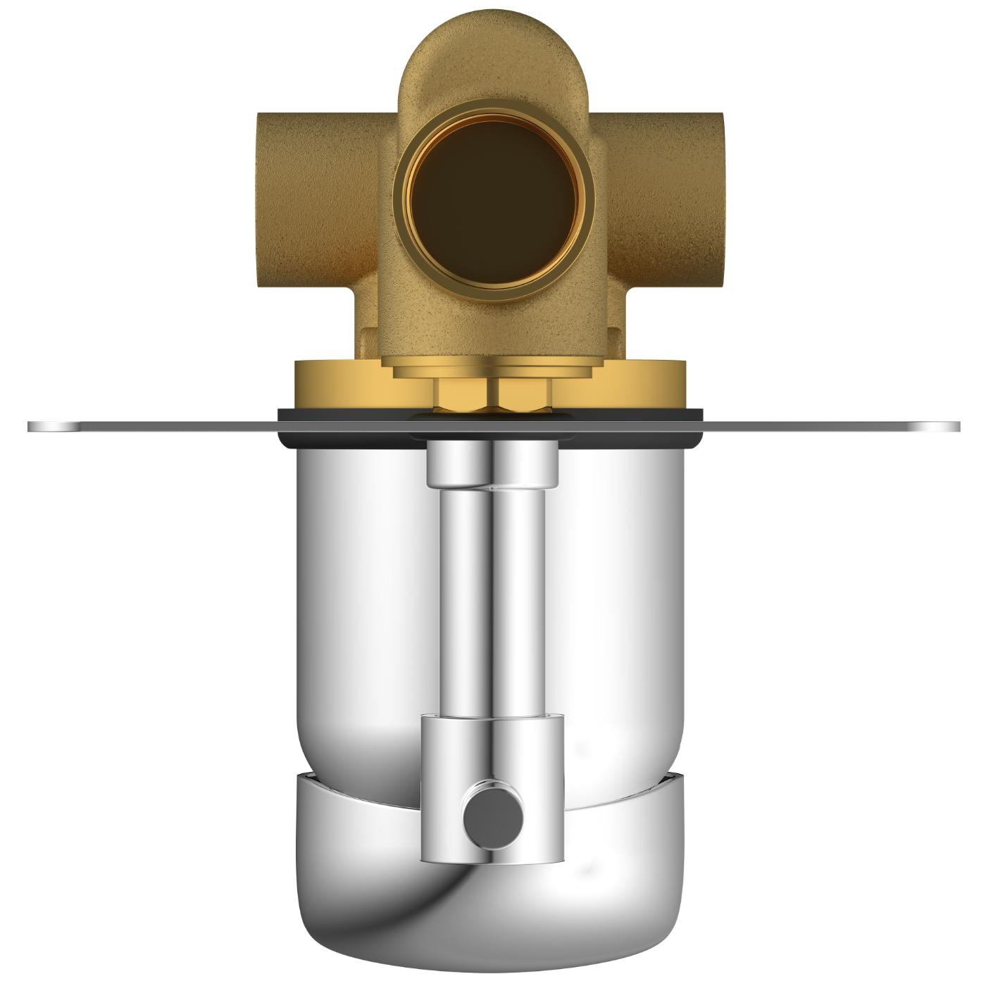 ARBO Chrome Plated Diverters Faucet CM-2552_2