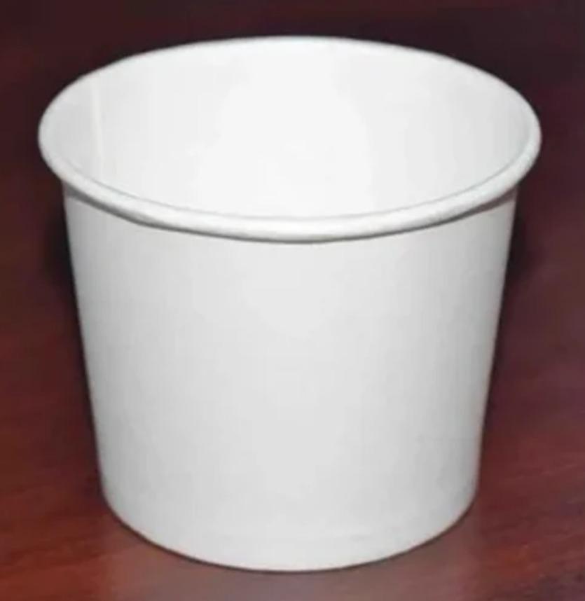 Single Wall Paper Coffee Disposable Cups 110 mL White_1