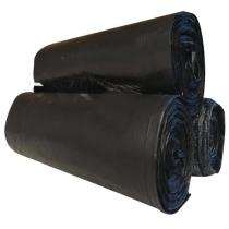Plastic Trash Garbage Bags 60 L 25 micron Black_0