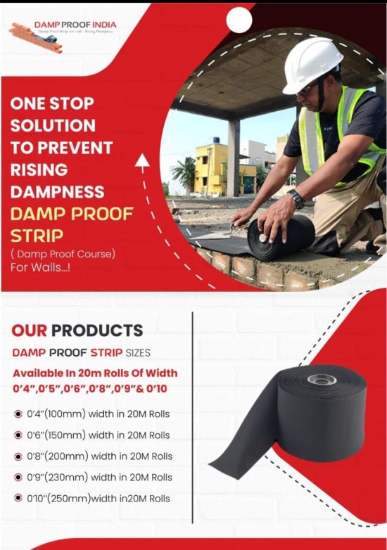 Dampproof Single Sided Waterproofing Tape Flex_1