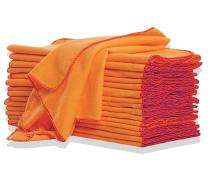 Cleaning Duster Microfibre Cloth Orange_0