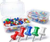 Plastic Push Board Pin 10 mm Multicolour_0