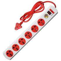 MX Spike and Surge 6 Socket Universal 3 m Extension Board_0