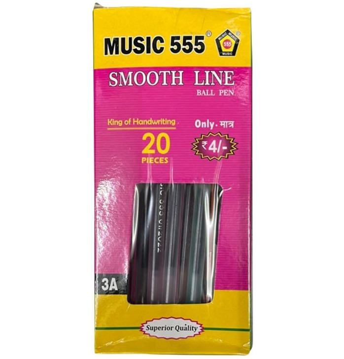 MUSIC 555 Ball Blue Pen_1