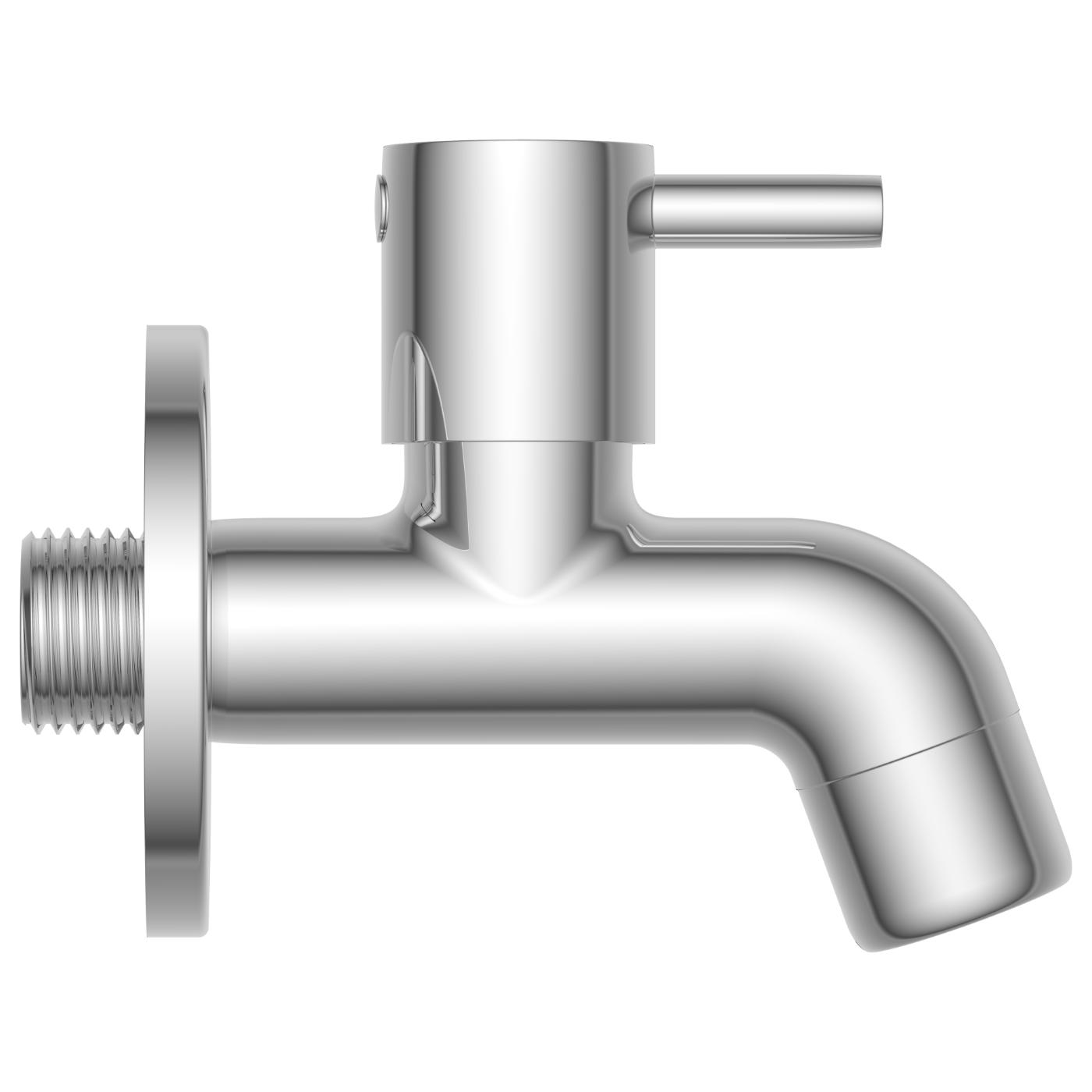 ARBO Chrome Plated Bib Cocks Faucet EL-1802_2