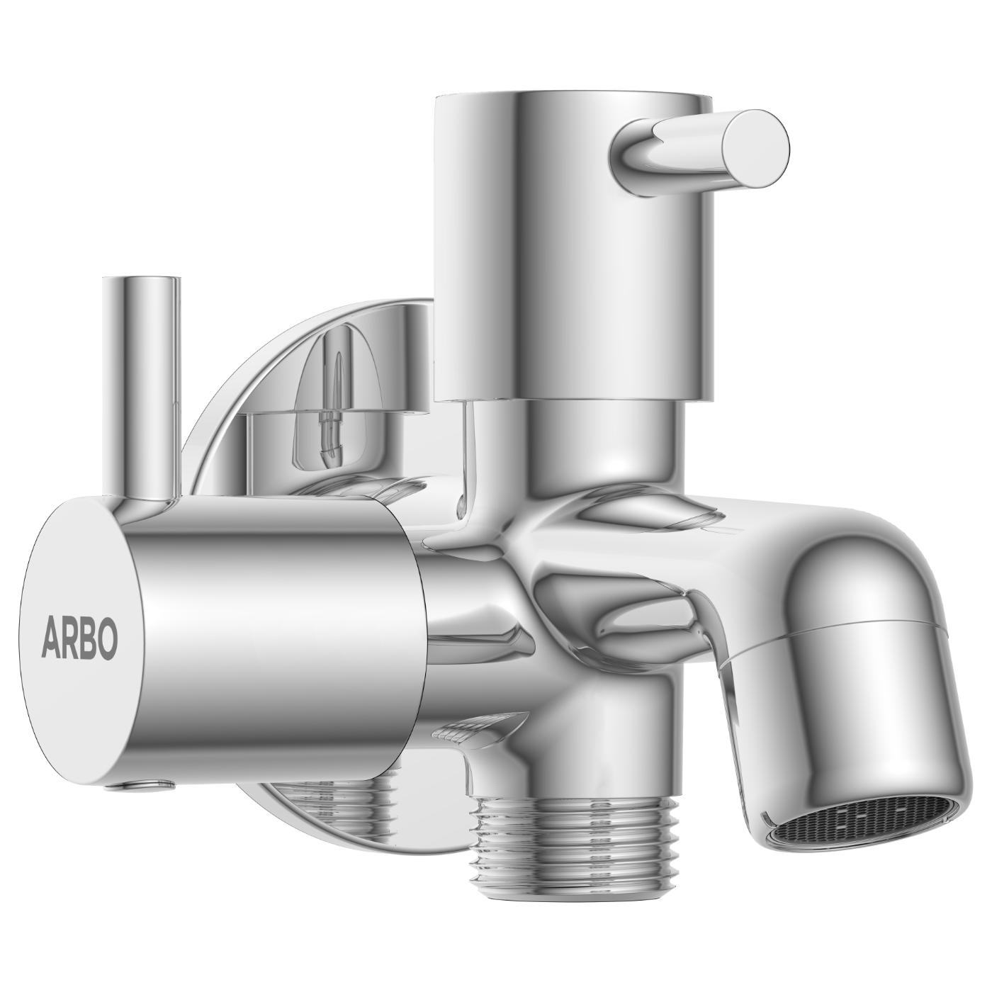 ARBO Chrome Plated Bib Cocks Faucet EL-1805_1