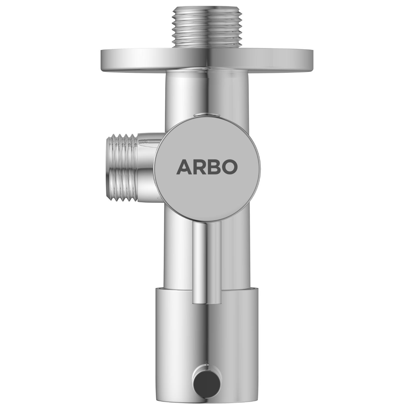 ARBO Chrome Plated Angle Cock Faucet EL-1807_3