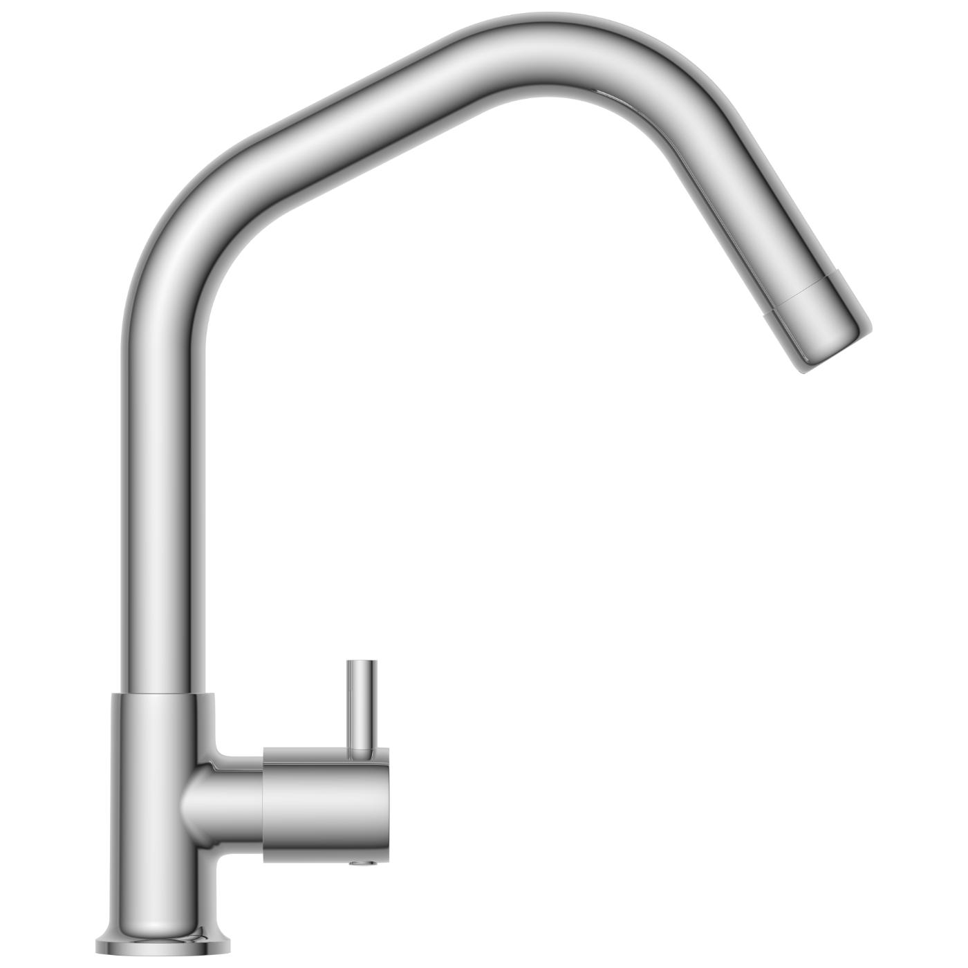 ARBO Chrome Plated Swan Neck Faucet EL-1812_2