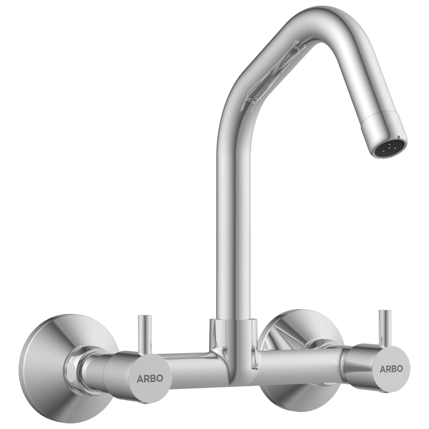 ARBO Chrome Plated Wall Mixers Faucet EL-1813_1