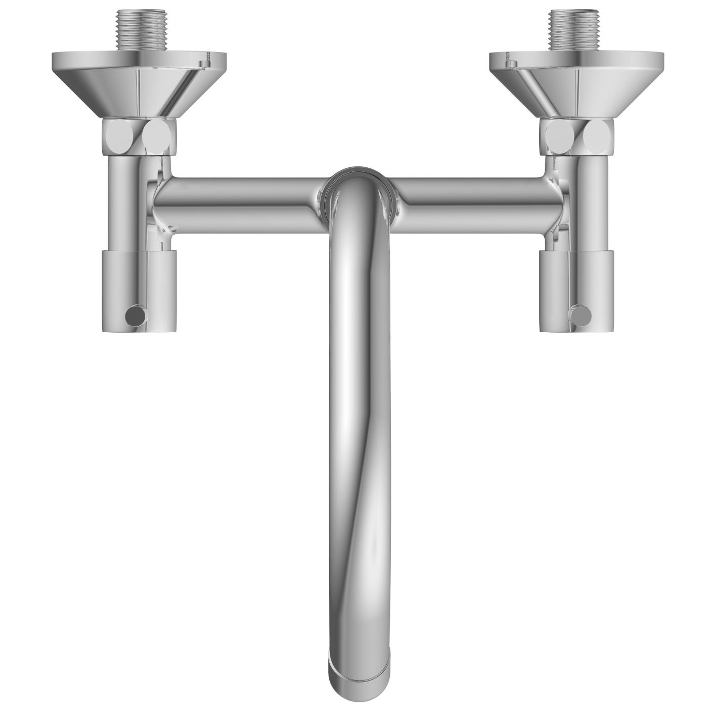 ARBO Chrome Plated Wall Mixers Faucet EL-1813_2