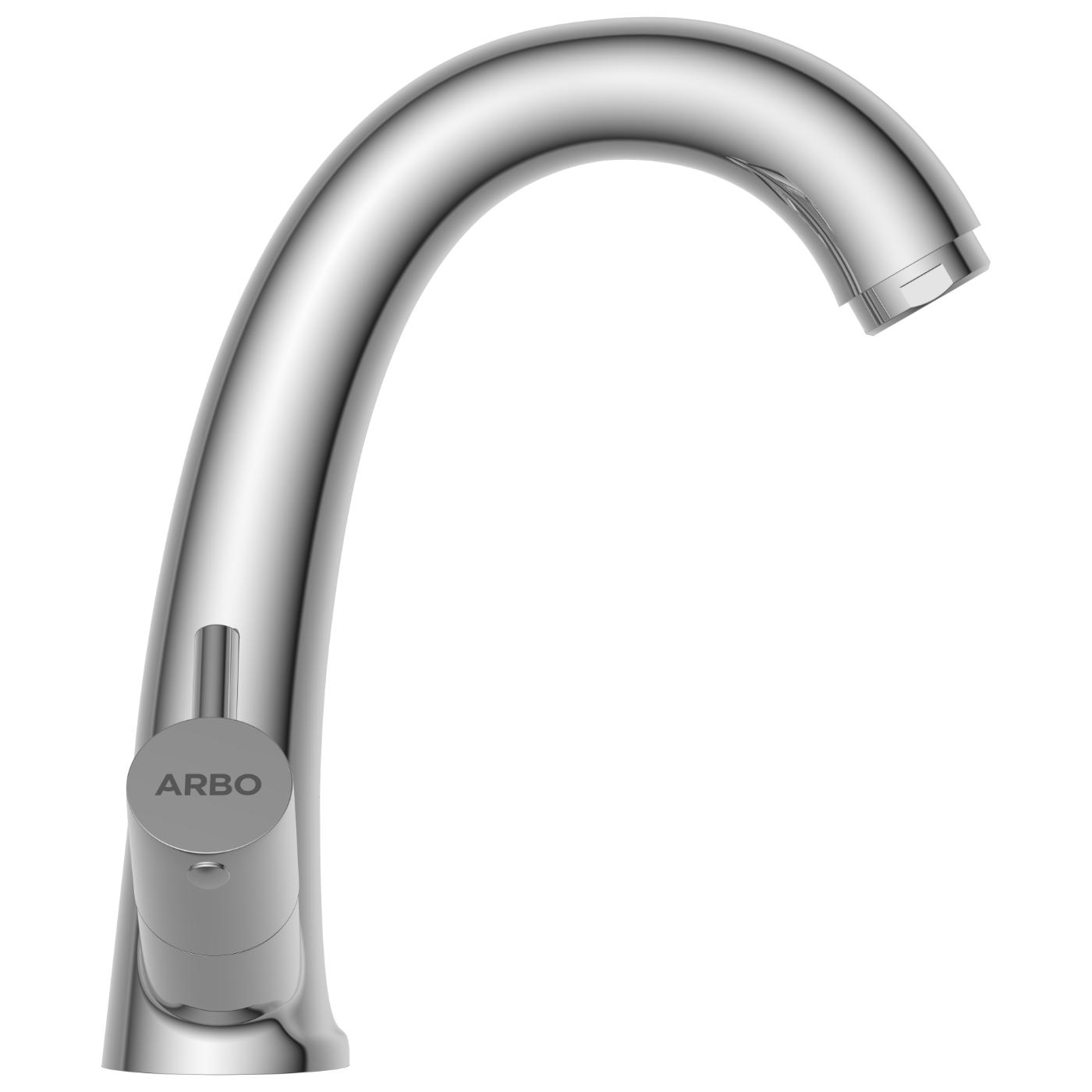 ARBO Chrome Plated Basin Mixers Faucet EL-1815_2