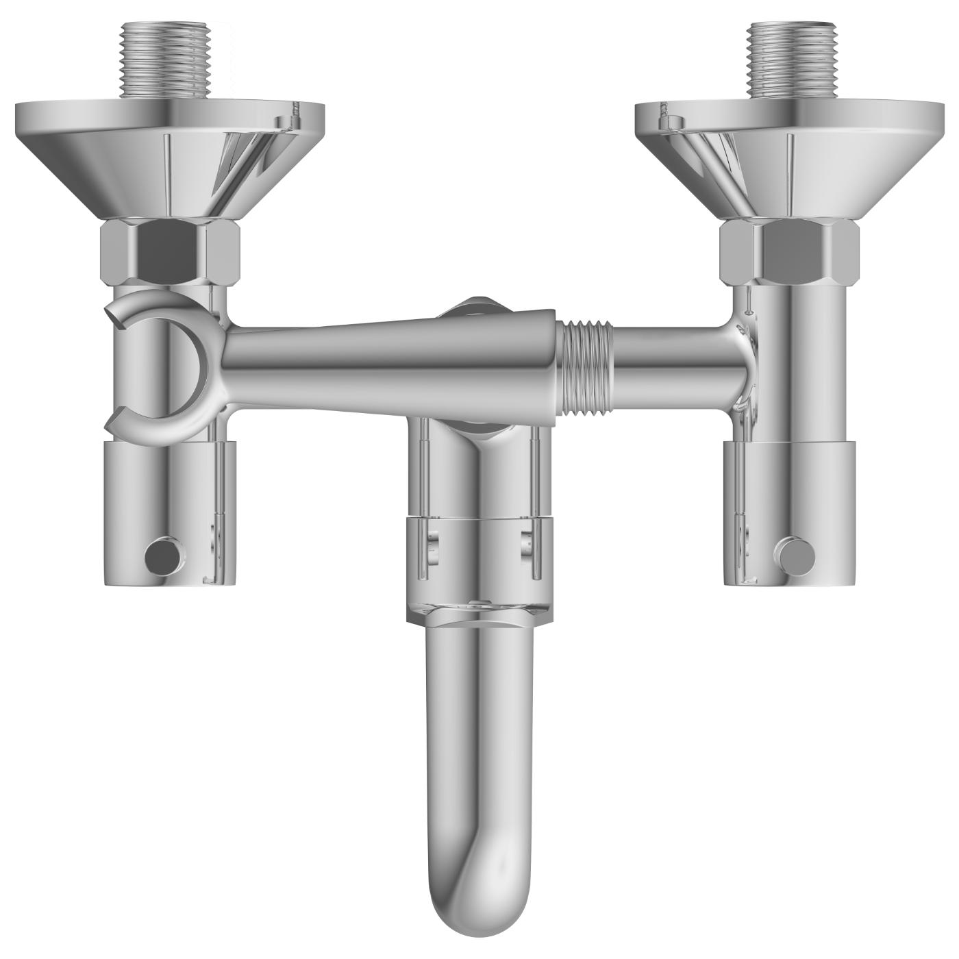 ARBO Chrome Plated Wall Mixers Faucet EL-1821_2