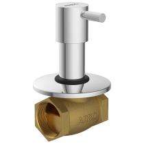 ARBO Chrome Plated Flush Valve Faucet EL-1825_0
