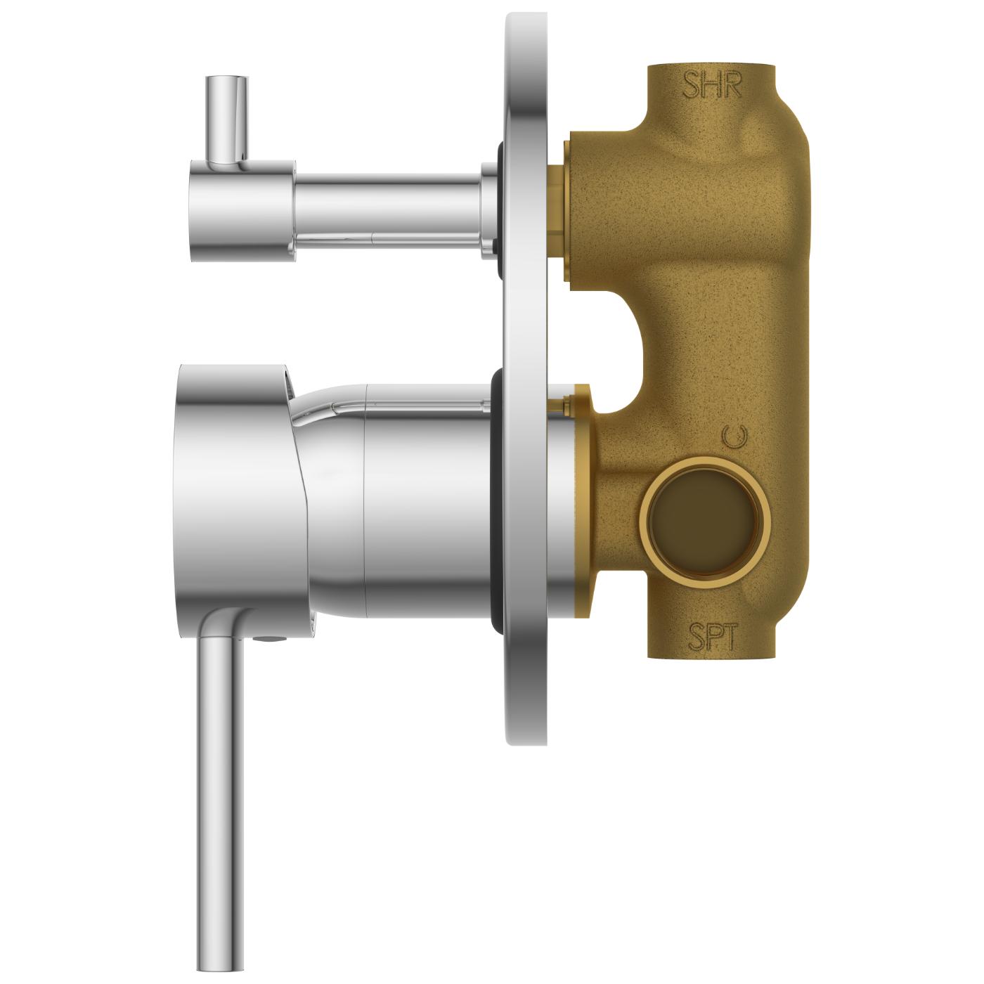 ARBO Chrome Plated Diverters Faucet EL-1868_1