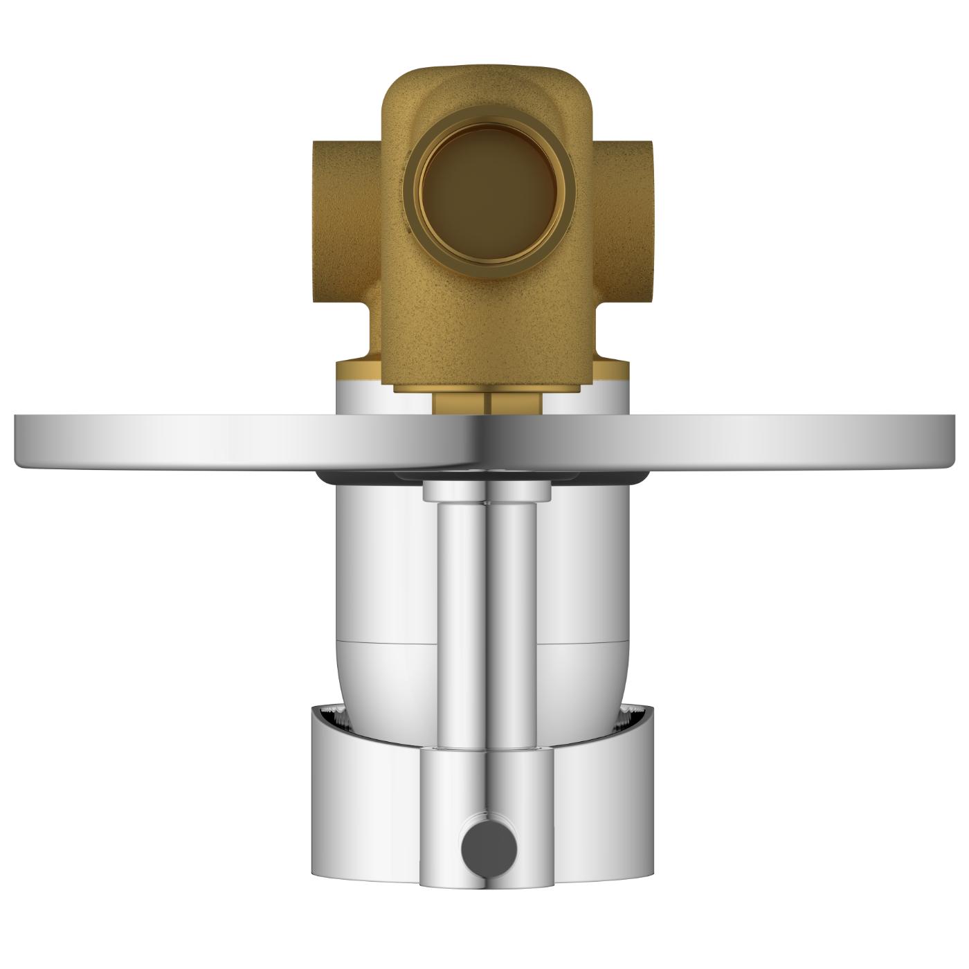 ARBO Chrome Plated Diverters Faucet EL-1868_2