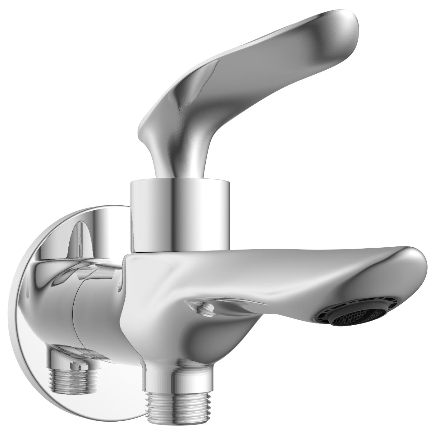 ARBO Chrome Plated Bib Cocks Faucet KA-3106_1