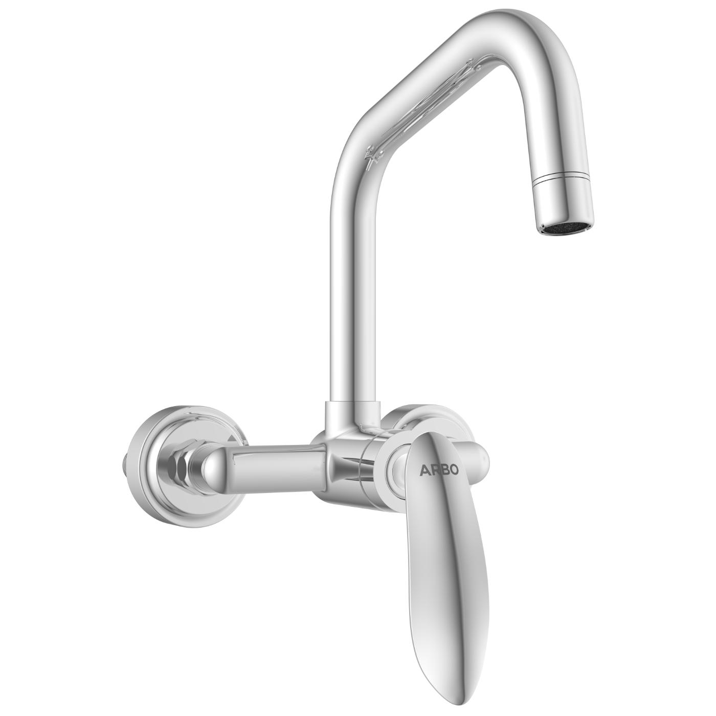 ARBO Chrome Plated Sink Mixer Faucet KA-3143_1