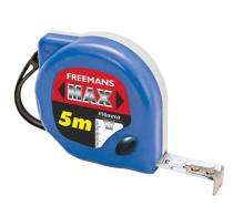 FREEMANS 16 mm Fiberglass Measuring Tapes 5 m Blue_0