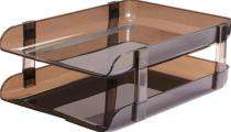 OMEX Document Tray Paper Tray Acrylic Brown 2.0_0