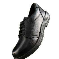 Royal Real Leather Alloy Steel Toe Safety Shoes Black_0