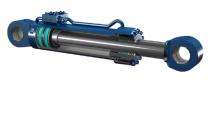 HOWRAH Single Acting Linear Hydraulic Cylinder 350 mm 50 mm_0