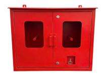 Mild Steel Double Door Fire Hose Cabinet 750 x 600 x 250 mm JI-FHC-03 15 m_0
