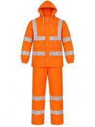 Generation Ahead Full Sleeves PVC Coated Fabric Safety Suit_0
