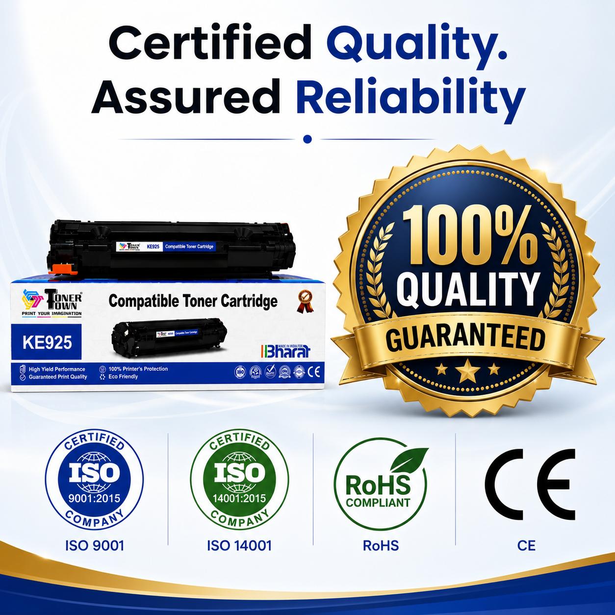 Toner Town Black Toner Canon CRG-925 Compatible Ink Cartridge_4
