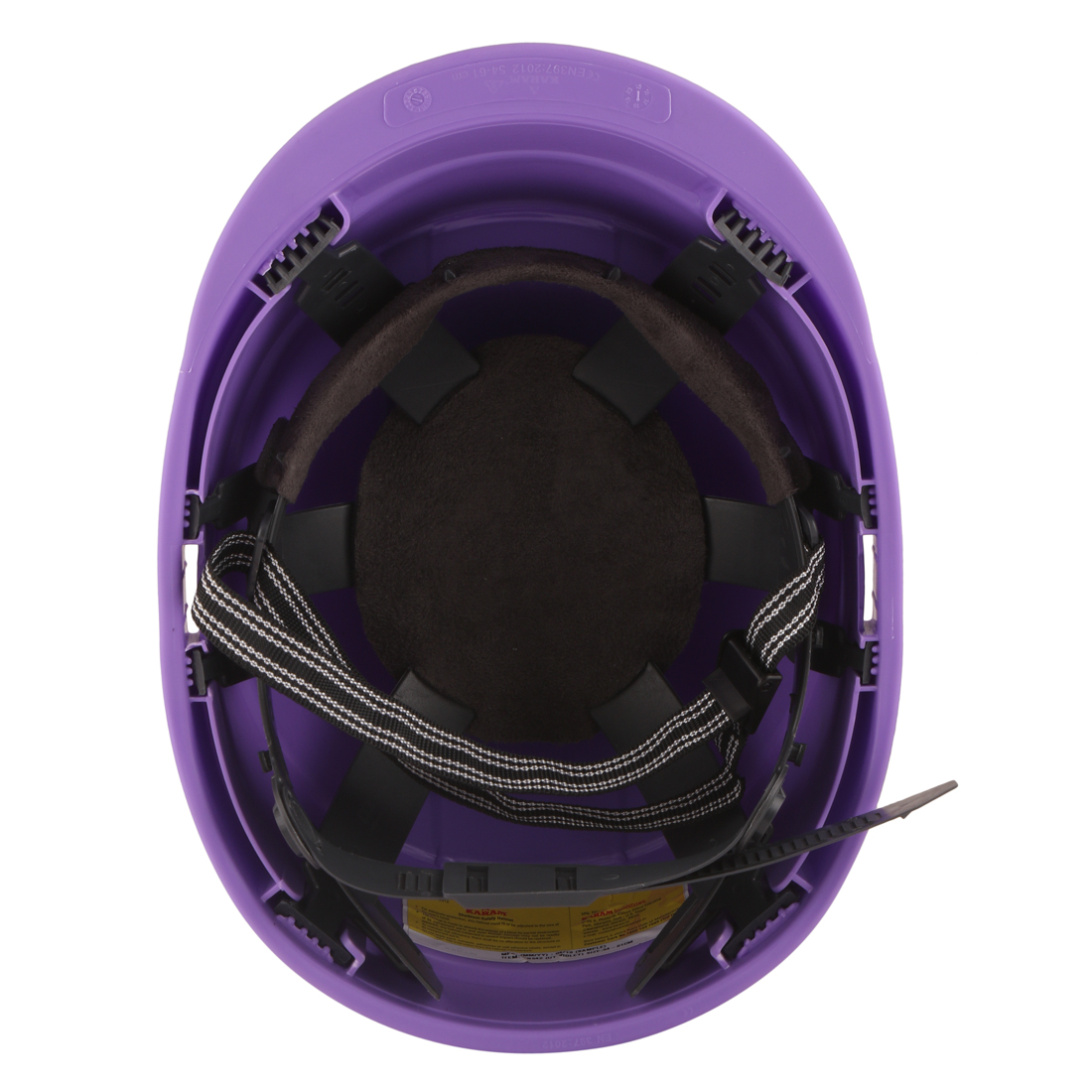 Karam Polypropylene Copolymer UT Violet Air Ventilated Safety Helmets PN541_4