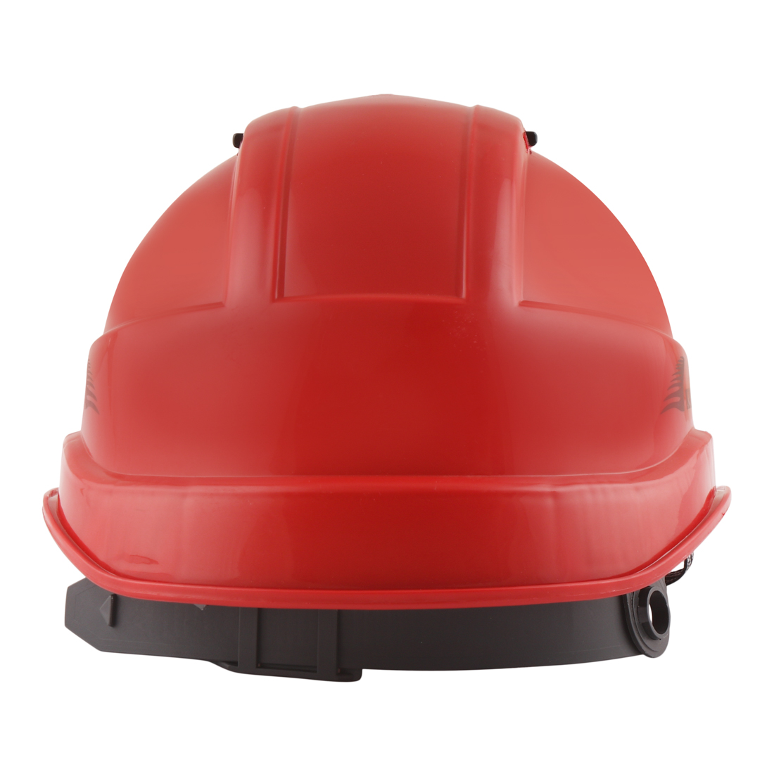 Karam Polypropylene Copolymer Red Air Ventilated Safety Helmets PN541_1