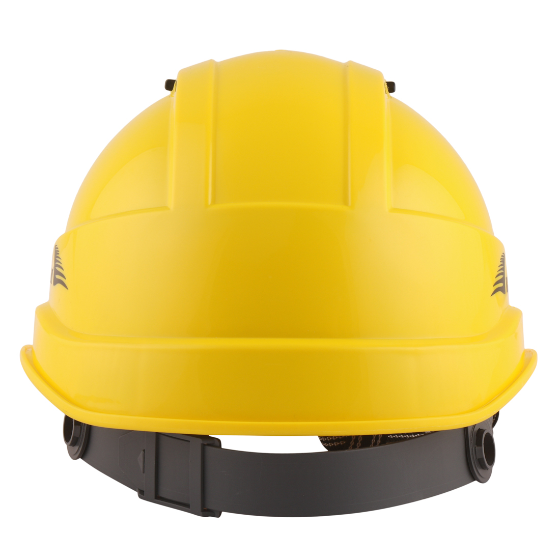 Karam Polyethylene Lemon Yellow Air Ventilated Safety Helmets PN545_1