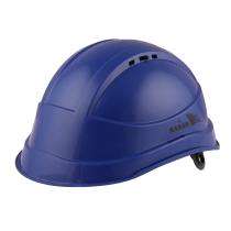 Karam Polyethylene Lamination Blue Air Ventilated Safety Helmets PN545_0