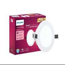 PHILIPS 10 W Round Natural White 130 x 130 x 21 mm LED Panel Lights Recessed Mounted_0
