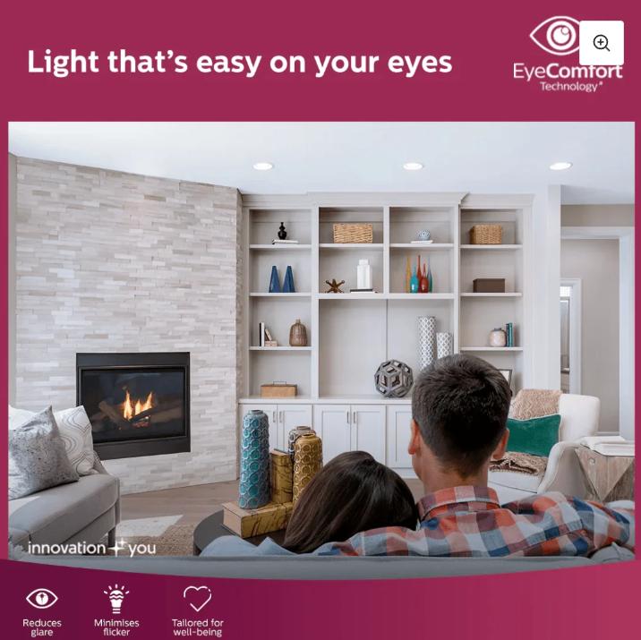 PHILIPS 24 W Round Cool White 29 x 200 x 200 mm LED Panel Lights Surface Mounted_3