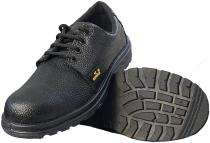 Kawach FORCE Real Leather Metal Toe Safety Shoes Black_0