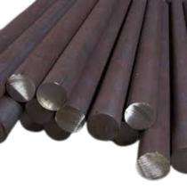 DM Round Black Metal Bar Mild Steel EN 8 50 mm_0
