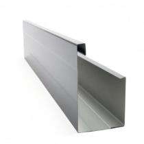 JSW Corrugated Square 10 ft Bare PPGL Rain Gutter_0
