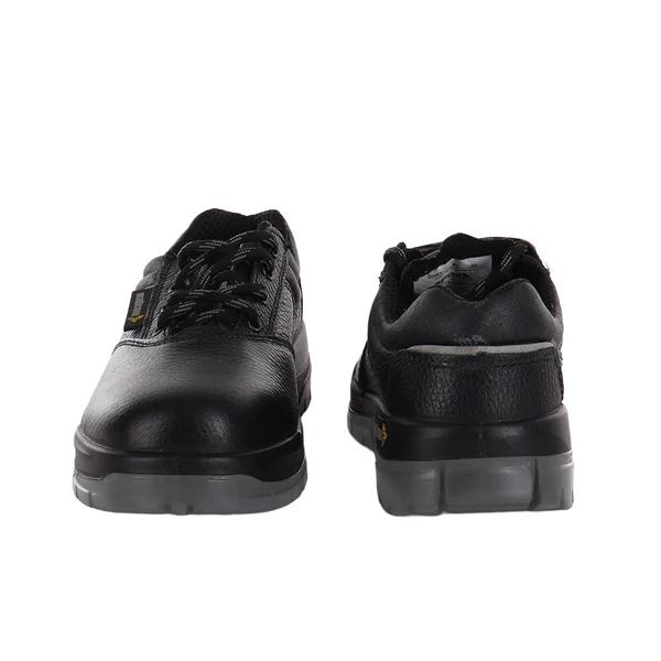 Mallcom Civet Barton Grain Leather Steel Toe Safety Shoes Black_3