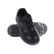 Mallcom Civet Barton Grain Leather Steel Toe Safety Shoes Black_0