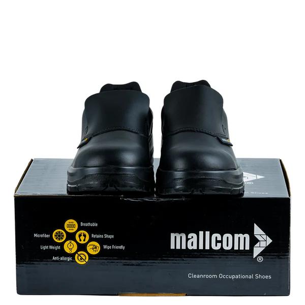 Mallcom Cymric J03 Microfiber Steel Toe Safety Shoes Black_4