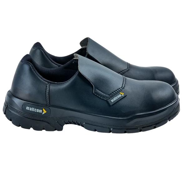 Mallcom Cymric J03 Microfiber Steel Toe Safety Shoes Black_2