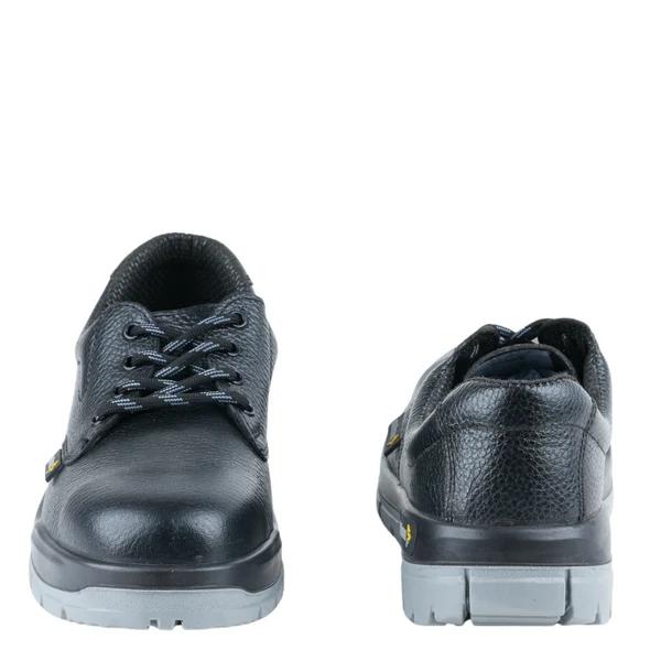 Mallcom Cougar Barton Grain Leather Steel Toe Safety Shoes Black_3