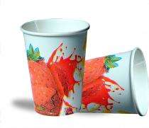 Printed Paper Disposable Glass 350 mL White_0