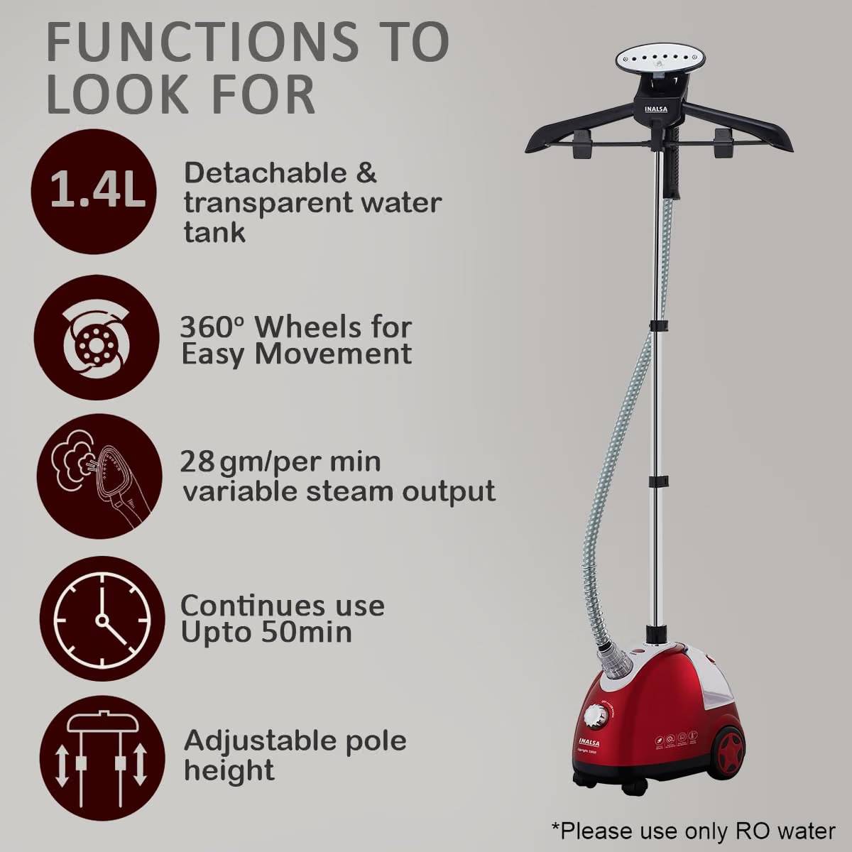 INALSA CE_IL_Upright1900 1900 W Standing Steamer Iron_2