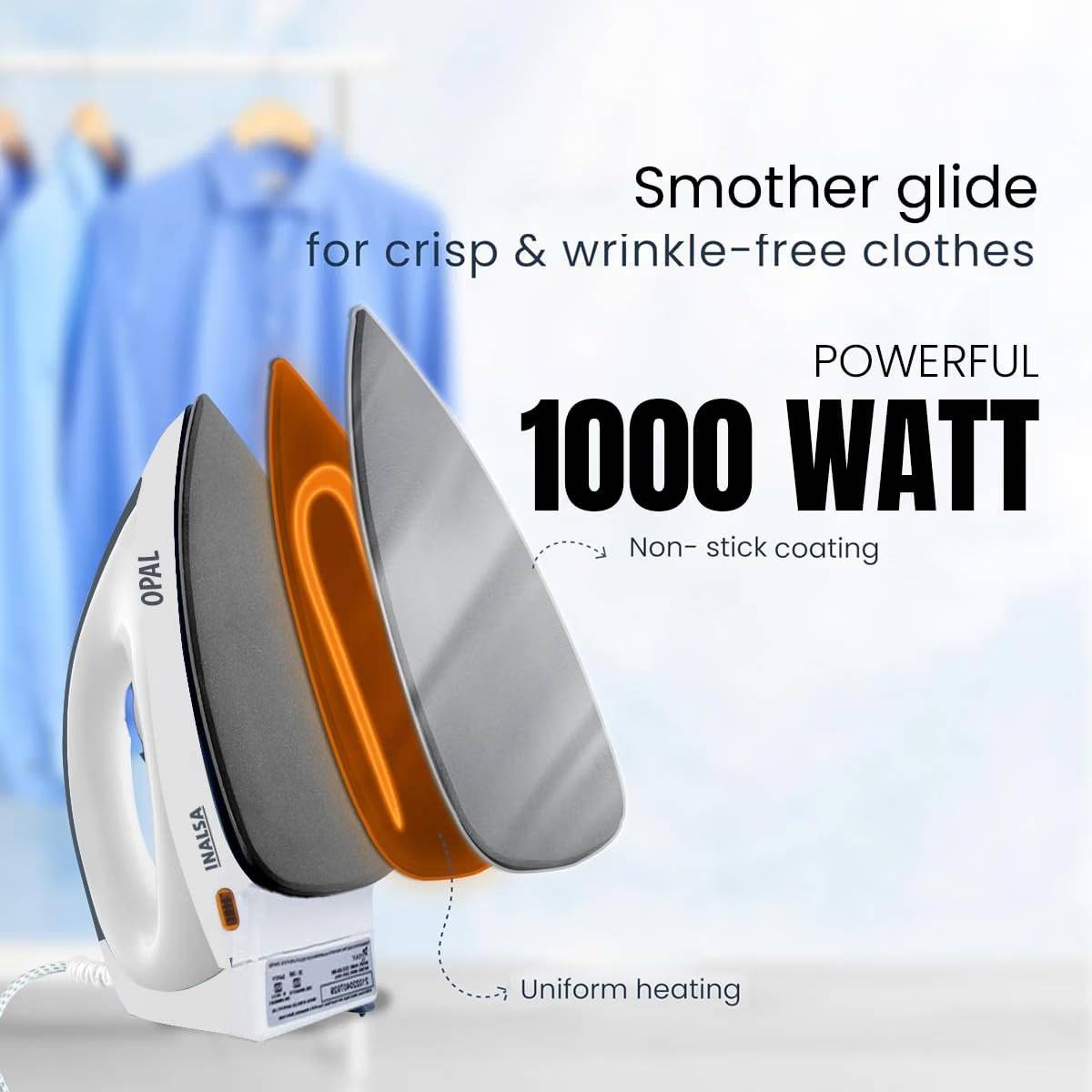 INALSA CE_IL_Opal 1000 W Dry Iron_4