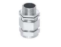 Brass Double Compression Glands Nikel Plated 2.5 mm_0
