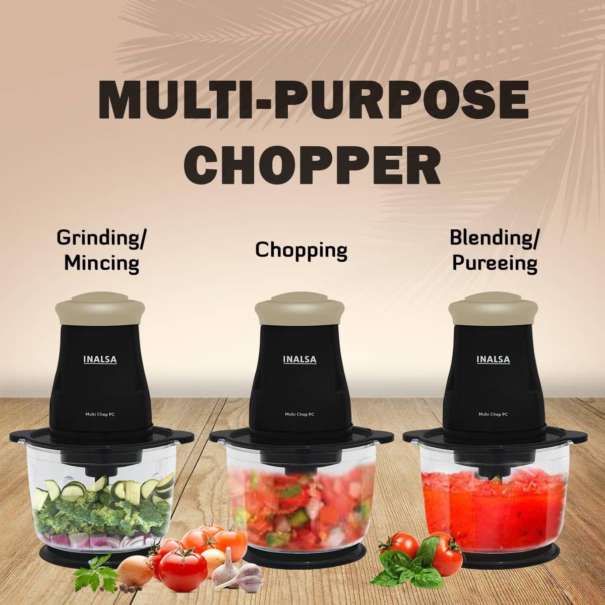INALSA 2 Blades 0.5 L Electric Vegetable Chopper_3