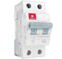 HAVELLS DHMGCDPF010 Double Pole 10 A C Curve MCB_0