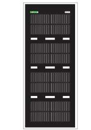 WAAREE XP-40 40 W P-Type PERC Bifacial Foldable Solar Panel_0